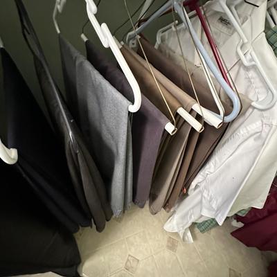Mens Closet Contents