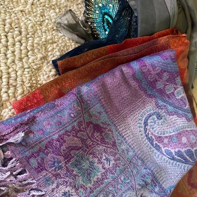 Womens Scarves & More Lot