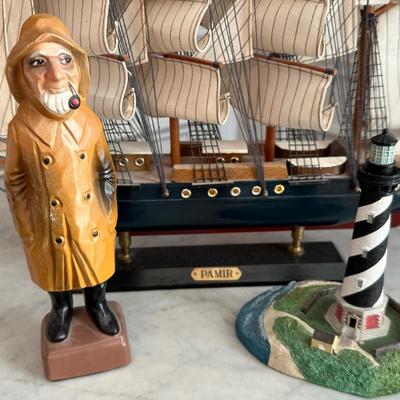 Pamir Ship Model Nautical Lot