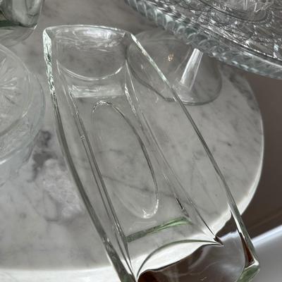 Crystal, Clear Glass Lot