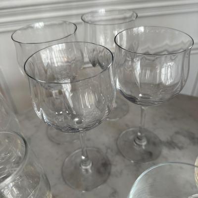 Crystal Stemware Lot