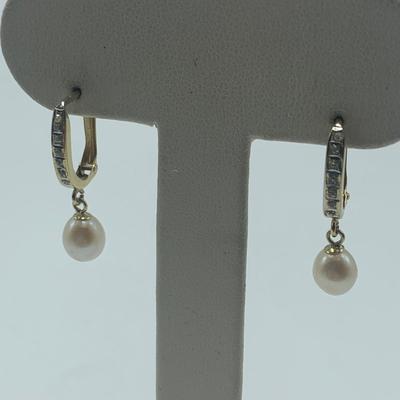 Collection of Pearl Necklaces, Earrings, & Brooches (B1-HS)