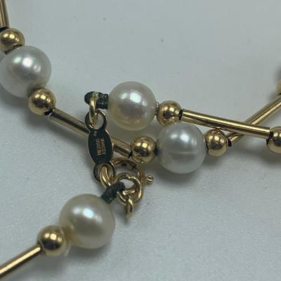 Collection of Pearl Necklaces, Earrings, & Brooches (B1-HS)