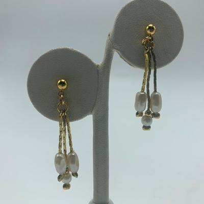 Collection of Pearl Necklaces, Earrings, & Brooches (B1-HS)