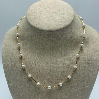 Collection of Pearl Necklaces, Earrings, & Brooches (B1-HS)