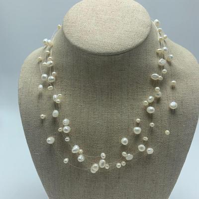 Chain & Beaded Necklaces with Pearls & More (B1-HS)