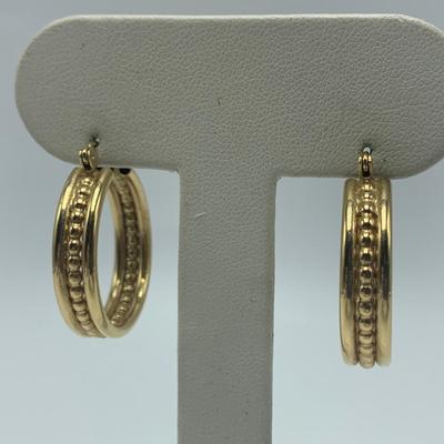 Ornate Gold Hoop Earrings & More, incl. 14K (B1-HS)