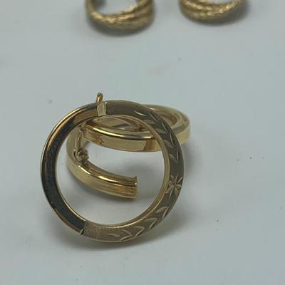 Ornate Gold Hoop Earrings & More, incl. 14K (B1-HS)