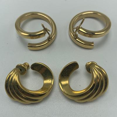 Ornate Gold Hoop Earrings & More, incl. 14K (B1-HS)