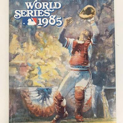 MLB World Series 1985 Official Program