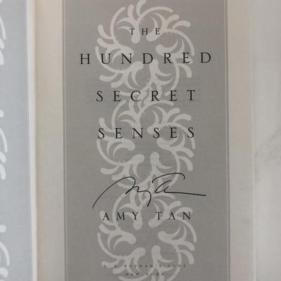 The Hundred Secret Senses Amy Tan signed book
