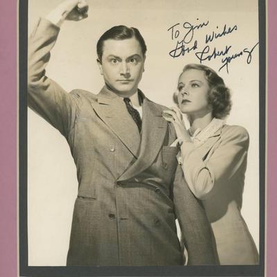 Robert Young signed photo
