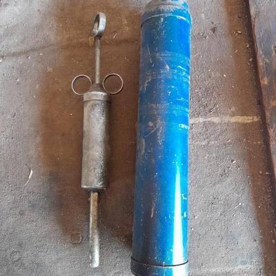 Vintage antique Grease guns