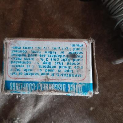 Partial rolls of soldering iron, Vintage tin soldering paste and more