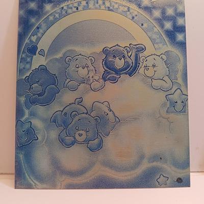 Tin / metal lasered artwork cartoon characters - Scooby - care bears - Cinderella