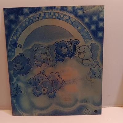Tin / metal lasered artwork cartoon characters - Scooby - care bears - Cinderella
