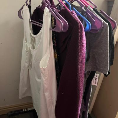 Lot of womenâ€™s large tops