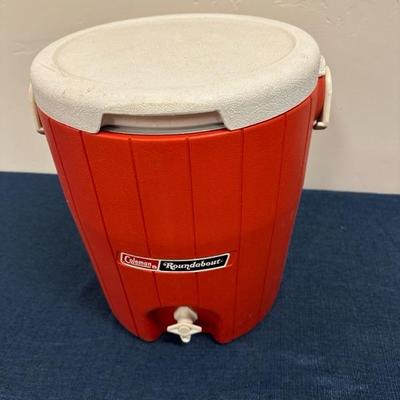 Lot 288 Vintage Coleman roundabout drink dispenser