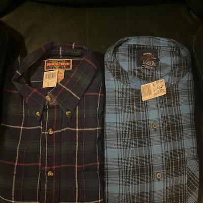 Lot of menâ€™s plaid shirts