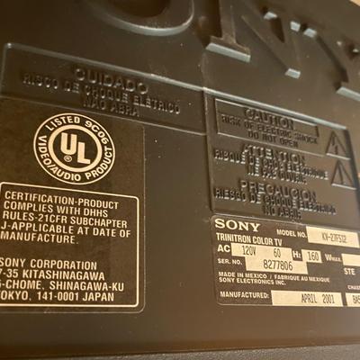 Sony TV with Remote