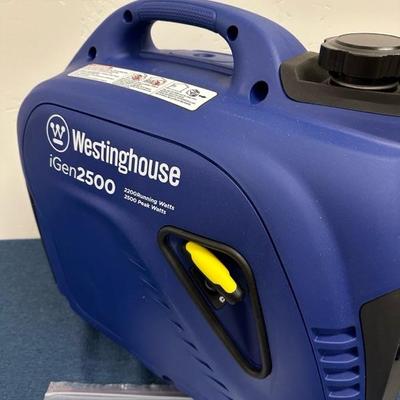 Lot 296 Westinghouse, IGEN 2500 digital inverter generator