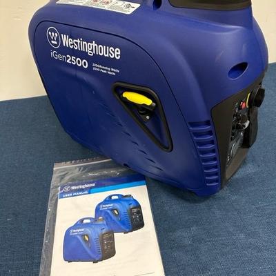 Lot 297 Westinghouse, IGEN 2500 digital inverter generator