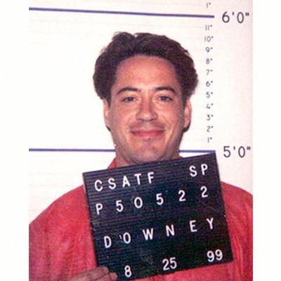 Robert Downey Jr. Mugshot