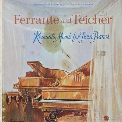 Ferrante and Teicher Romantic Moods For Twin Pianos. 5 Album Box Set
