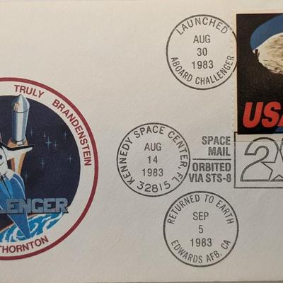 Truly Brandenstein NASA 25th Anniversary Challenger First Day Cover
