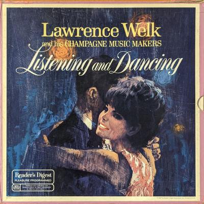 Lawrence Welk and his Champagne Music Makers Listening and Dancing. 6 Album Box Set. 