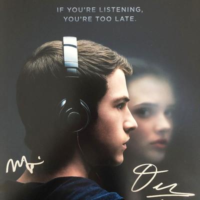 13 Reasons Why signed photo