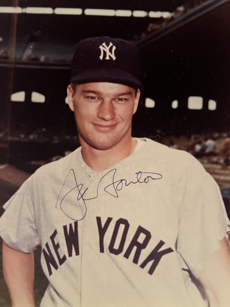 Jim Bouton signed photo