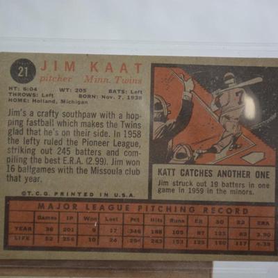 Lot of 9 1962 TOPPS Hall of Famer Cards