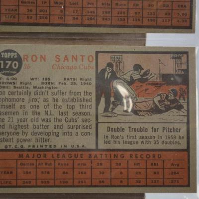 Lot of 9 1962 TOPPS Hall of Famer Cards