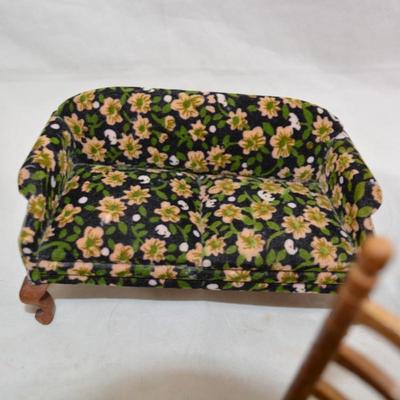 Lot of Vintage Doll House Furniture
