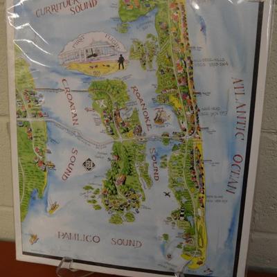 Signed by Artist Printâ€ Pamlico Soundâ€ by Jim Mitchem