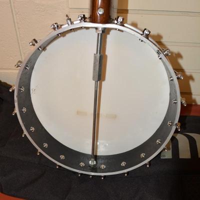 60â€™s LERO Open Back 5 String Banjo with Gig Bag 38.5â€x12â€x3â€