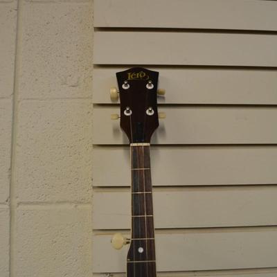 60â€™s LERO Open Back 5 String Banjo with Gig Bag 38.5â€x12â€x3â€