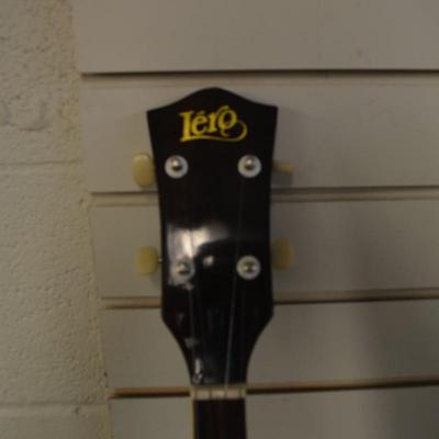 60â€™s LERO Open Back 5 String Banjo with Gig Bag 38.5â€x12â€x3â€