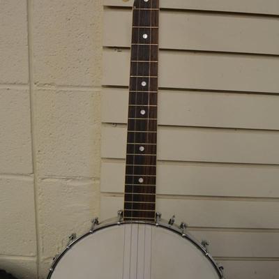 60â€™s LERO Open Back 5 String Banjo with Gig Bag 38.5â€x12â€x3â€