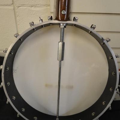 60â€™s LERO Open Back 5 String Banjo with Gig Bag 38.5â€x12â€x3â€