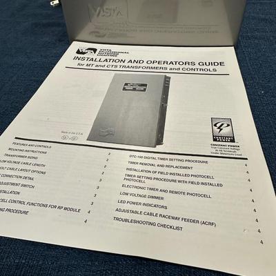 Lot 426 Vista Pro Outdoor Lighting Low Voltage Transformer MT-300