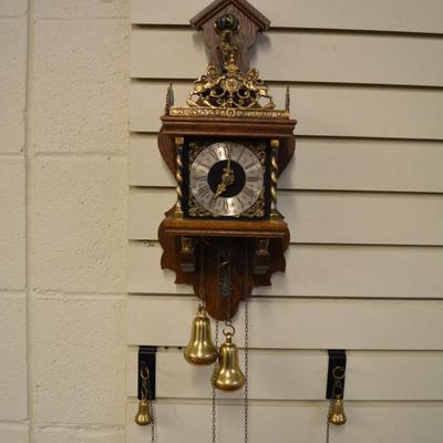 John Wadell (JWA) WUBA Zandaam Wall Clock 18â€x7.5â€x5.25â€
