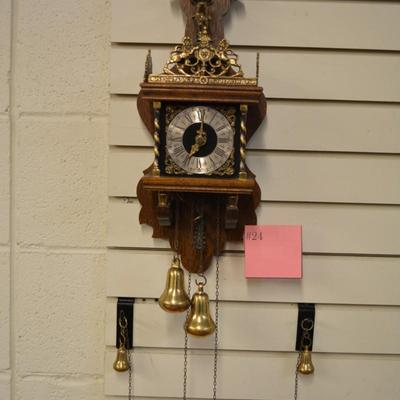 John Wadell (JWA) WUBA Zandaam Wall Clock 18â€x7.5â€x5.25â€