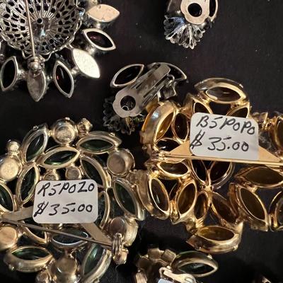 Napier & More Brooches, Inc. Sets, Heide Daus Watch, Xmas Plus Much More (B3-RG)