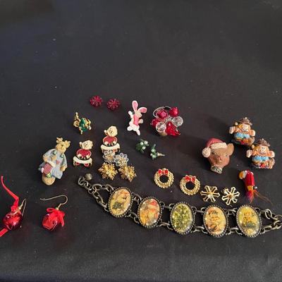 Napier & More Brooches, Inc. Sets, Heide Daus Watch, Xmas Plus Much More (B3-RG)