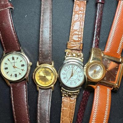 Ladies Leather-Strap Watches & More (B3-RG)