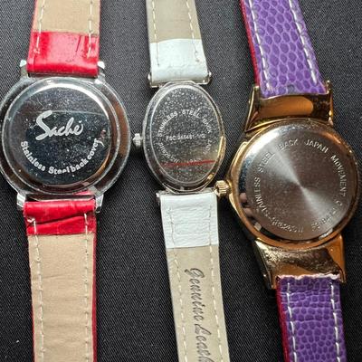 Ladies Leather-Strap Watches & More (B3-RG)