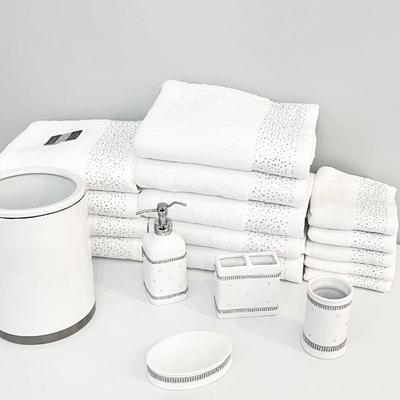 COLORDRIFT ~ Twilight ~ Bath Ensemble & Matching Towels