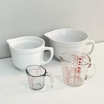 Assorted Mixing Bowls & Measuring Cups